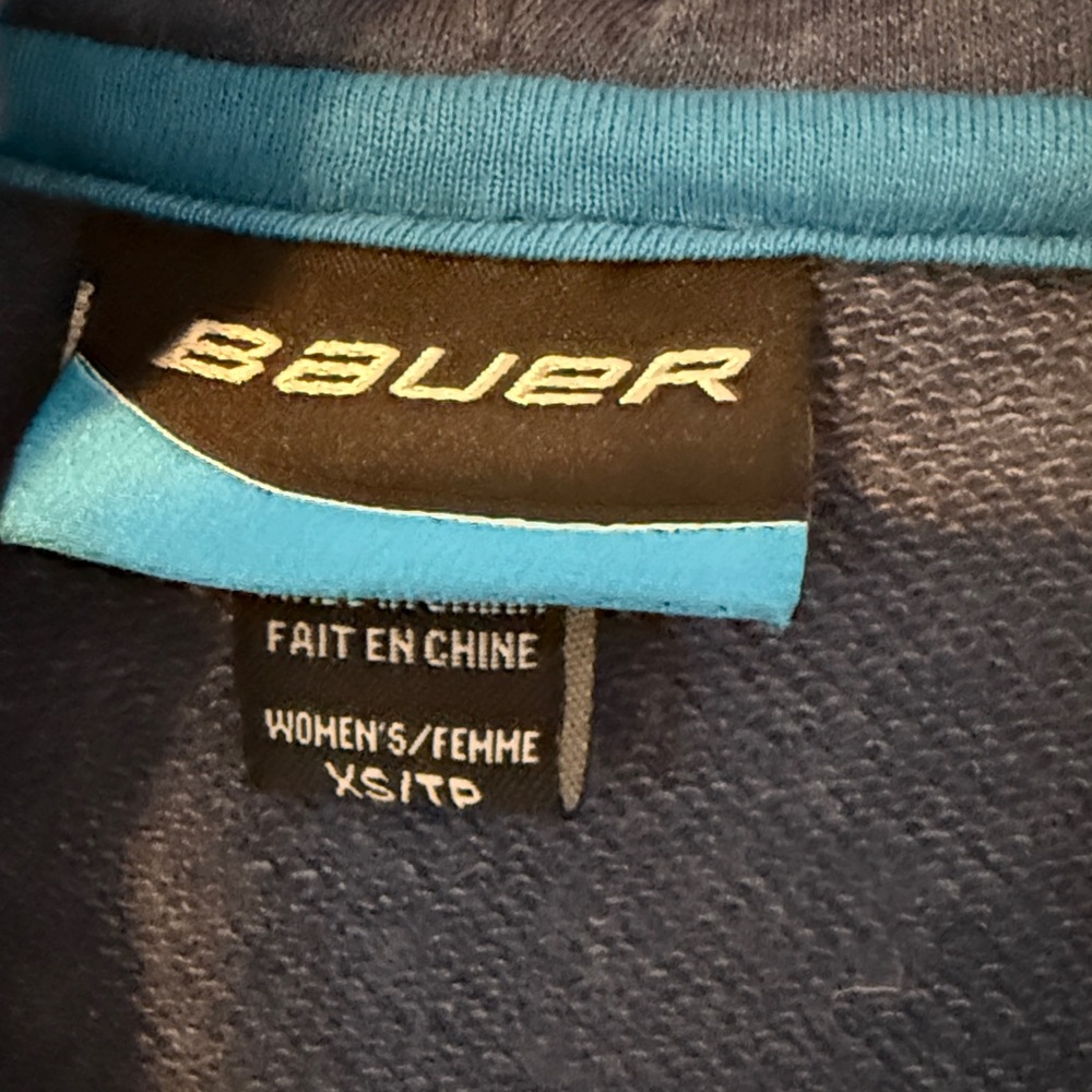 Bauer zipper up hooded sweatshirt - Picture 3 of 4